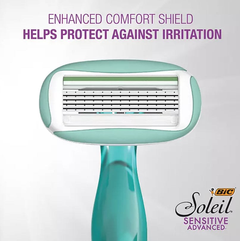 BIC Soleil Sensitive Advanced Women's Disposable Razor (10 Ct